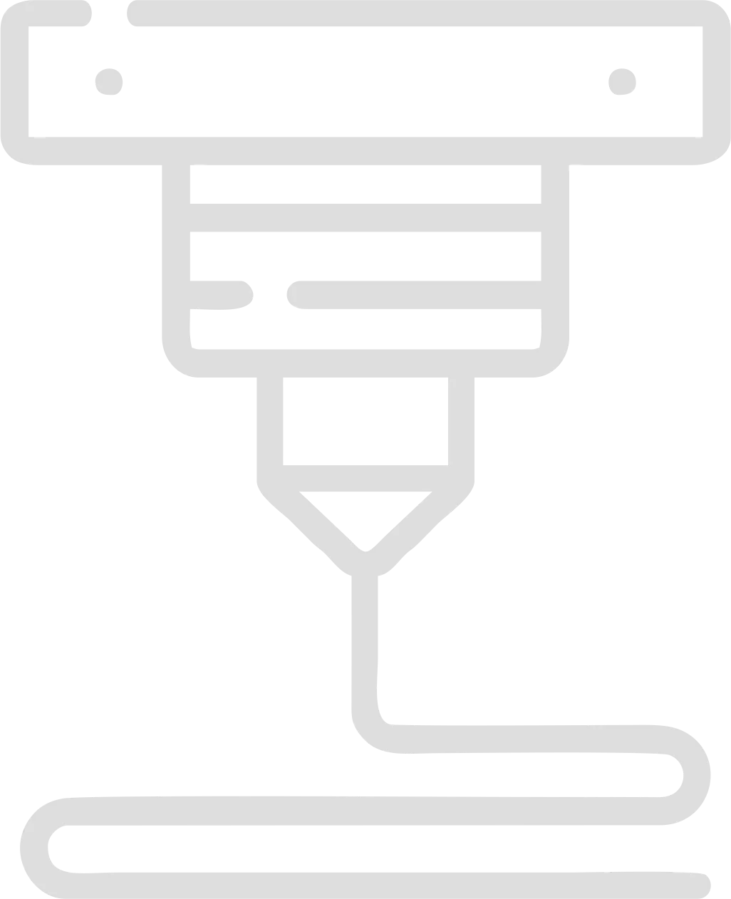 3D filamenti, Stampaci, Toneri