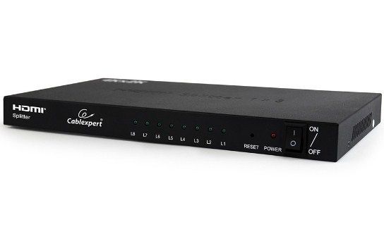 DSP-8PH4-03 Gembird HDMI spliter aktivni, 1 na 8 port-a