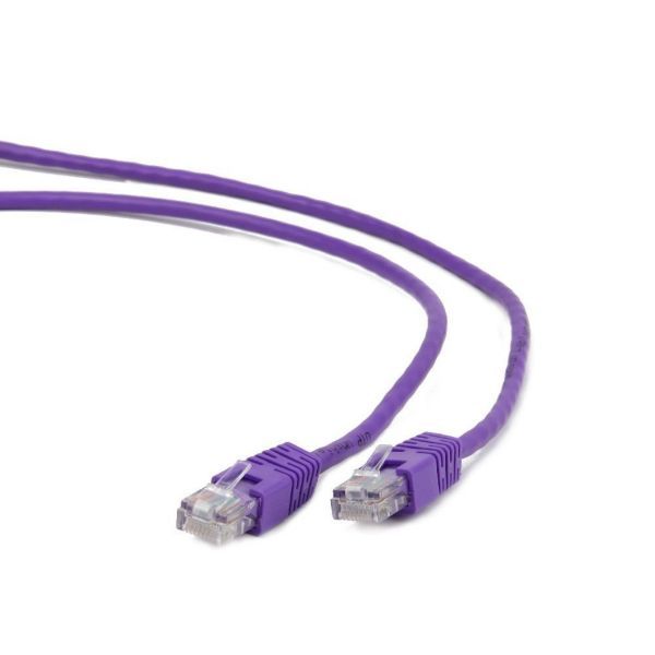 PP12-0.25M/V Gembird Mrezni kabl, CAT5e UTP Patch cord 0.25m violet