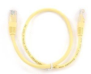 PP12-0.25M/Y Gembird Mrezni kabl, CAT5e UTP Patch cord 0.25m yellow