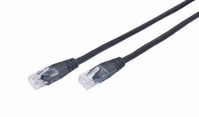 PP12-5M/BK Gembird Mrezni kabl, CAT5e UTP Patch cord 5m black A