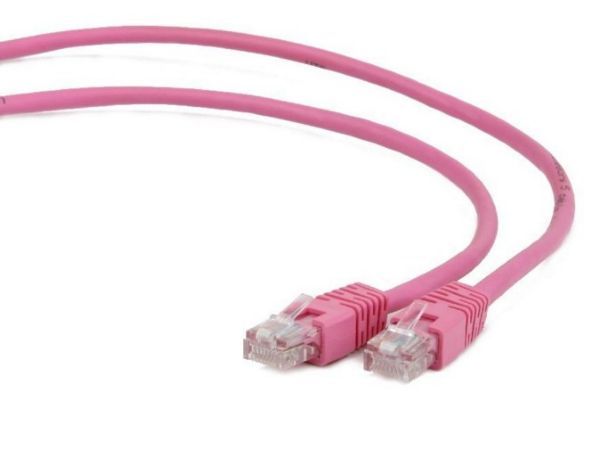 PP12-5M/RO Gembird Mrezni kabl, CAT5e UTP Patch cord 5m pink