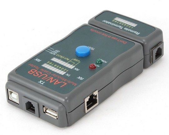 NCT-2 Gembird Tester kablova UTP/STP/USB