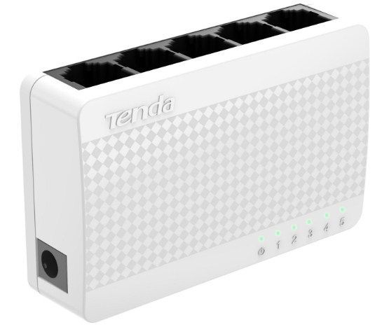 Tenda S105  LAN 5-Port 10/100 Switch auto-negotiation RJ45 ports (alt FS105, ST3105C)