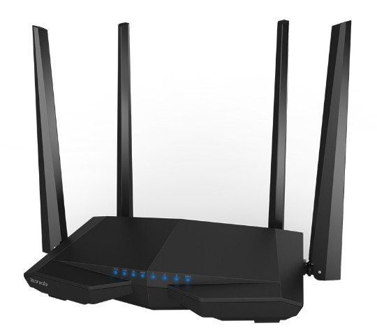 Tenda AC6 AC1200 wireless dual band ruter 2.4+5GHz, 1W/3L 10/100,1Ghz cpu, 4x5dBi hi pwr 12v1a