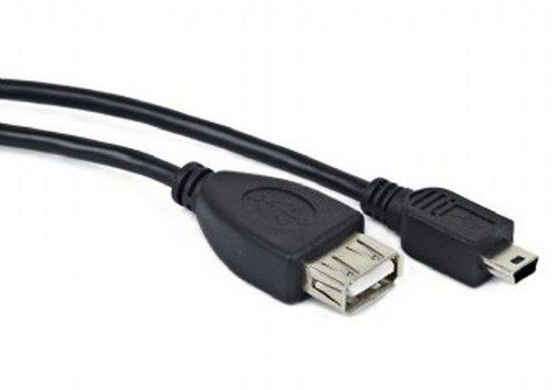 A-OTG-AFBM-002 Gembird USB OTG AF to Mini-BM kabl 15cm