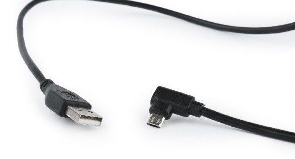 x-CC-USB2-AMmDM90-6 Gembird USB 2.0 AM to Double-sided Micro-USB cable, black, 1,8m FO