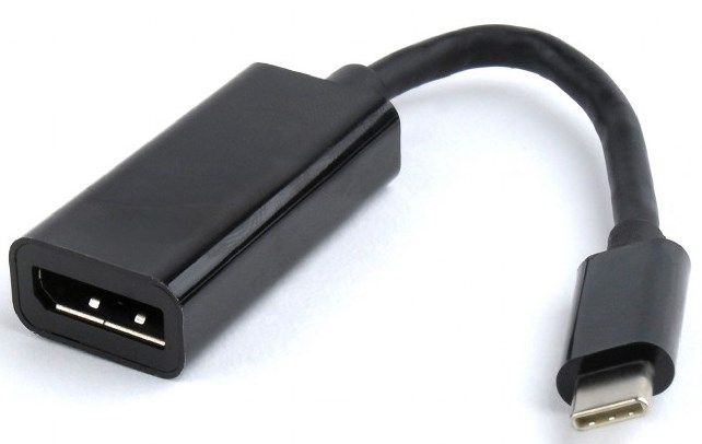 A-CM-DPF-01 Gembird USB-C to DisplayPort adapter, black