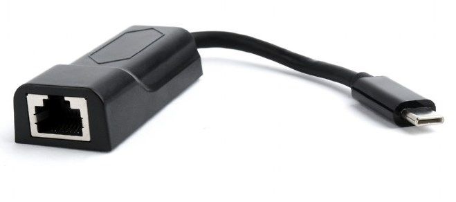 A-CM-LAN-01 Gembird USB-C Type-C Gigabit network adapter, black (alt A-CMU3-LAN-05)