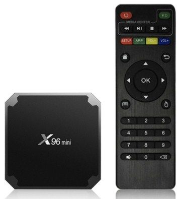 GMB-X96 Mini 2/16GB DDR3 Gembird smart TV box S905W quad, Mali450 4K, KODI Android 7.1.2,+ IR-kabl