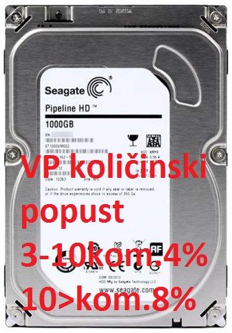 HDD 3.5 ** 1TB ST1000VM002 SEAGATE Video 5900RPM 64MB SATA3