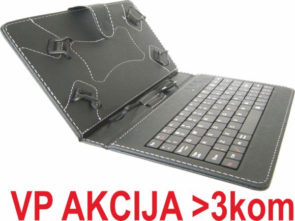 TA-PCK7-BLACK ** Gembird US Tastatura za 7 Tablet PC sa futrolom, sa micro USB konektorom(455)