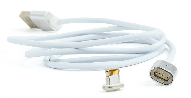 CC-USB2-AMLMM-1M * Gembird Magnetic USB 8-pin male cable, silver, 1m (269)