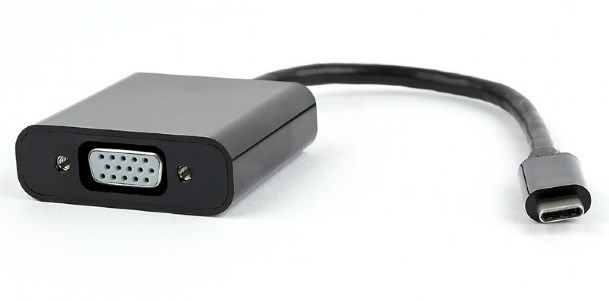 AB-CM-VGAF-01 Gembird USB-C to VGA adapter, black, blister