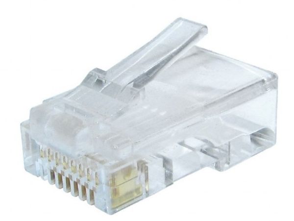 LC-8P8C-002/100 Gembird CAT6 Modular plug 8P8C 30u gold plated RJ45, 100 u pak /CENA PO PAKOVANJU