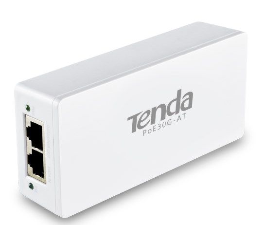 Tenda POE30G-AT POE adapter 802.3af.at 10/100/1000 injector, 30w, do100m