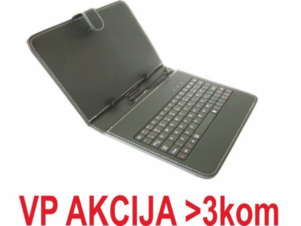 TA-PCK10-BLACK ** Gembird US Tastatura za 10'' Tablet PC sa futrolom, sa micro USB konektorom (679)