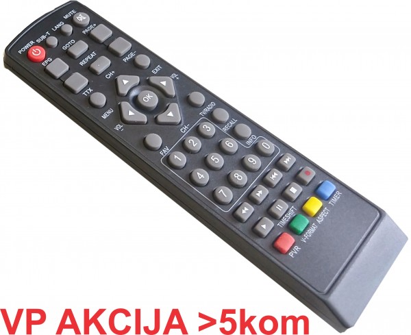 GMB-T2-DALJINSKI ** upravljac za SET TOP BOX, remote controller for GMB-T2 (175)