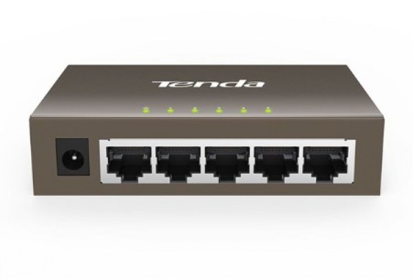 Tenda TEG1005D LAN 5-Port 10/100/1000M Switch Base-T Ethernet ports (Auto MDI/MDIX) (alt=G1005)