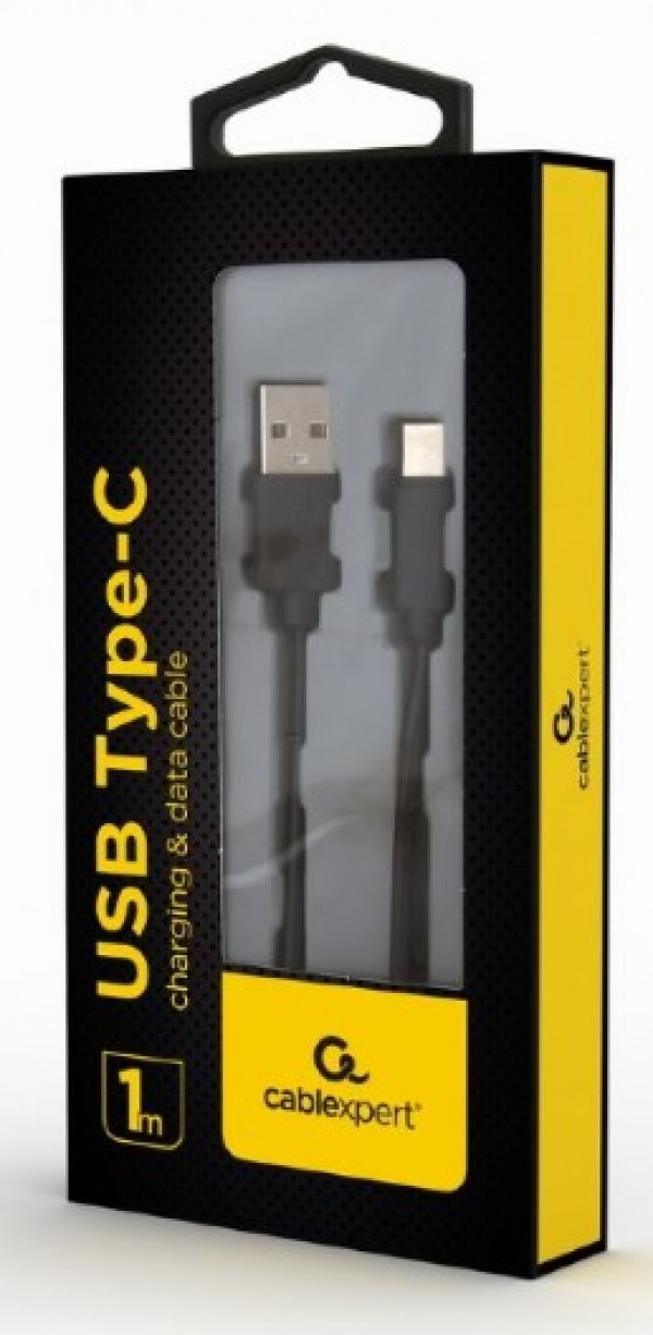 CC-USB2-AMCM-1M Gembird USB 2.0 AM to Type-C cable (AM/CM), 1m