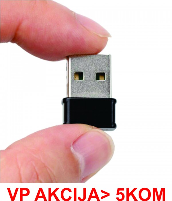WNP-UA-001 ** Gembird 2dBi mini wifi USB adapter 150N (391)