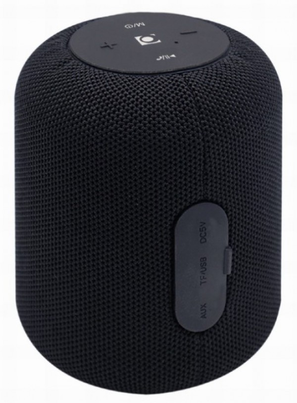 SPK-BT-15-BK Gembird Portable Bluetooth speaker +handsfree 5W, USB, SD, AUX, black FO
