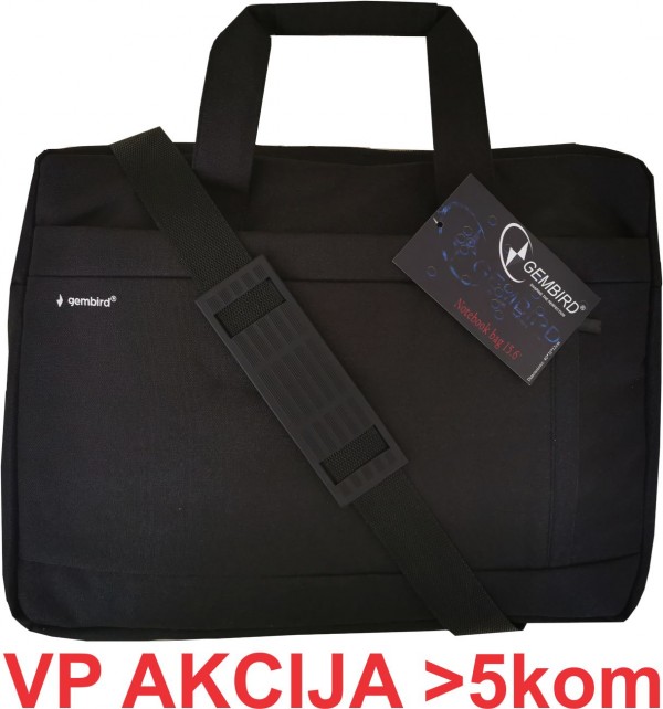 NCC-15-03 ** Gembird Notebook torba 15.6 43*31*10cm, sa duplom pregradom (765)