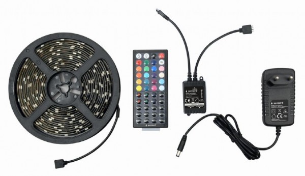 LED-S-RGB500-01 Gembird RGB LED traka + daljinski, 5m