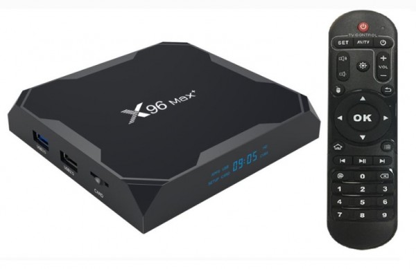 GMB-X96 MAX+ 4/32GB DDR3 smart TV box S905X3 quad, Mali-G31MP 4K, KODI Android 9.0