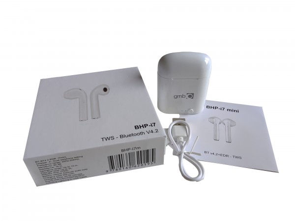 BHP-i7 mini Gembird bluetooth V5.0 slusalice, button pairing, 32ohm, button cont, dual earphone649