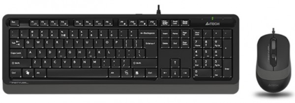 A4-F1010 A4Tech Fstyler tastatura YU-LAYOUT + mis USB, Grey