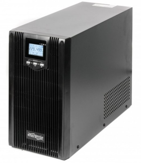 EG-UPS-PS3000-01 Gembird UPS sa stabilizatorom 3000VA (2400W) pure sine wave, LCD, USB, black