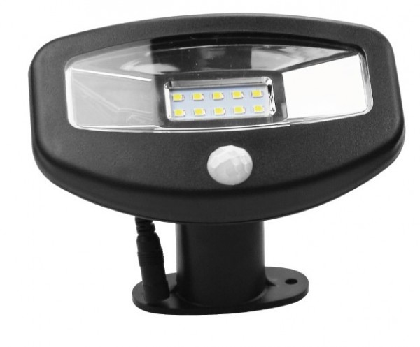 Solarni LED reflektor sa PIR senzorom 1W LRFS-15S010-W/BK