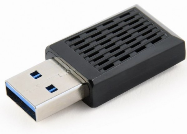 WNP-UA1300-01 Gembird USB 3.0 wireless adapter AC1300, Dual Band, 2dBi, 400Mbps-2,4GHz, 867Mbps-5GHz