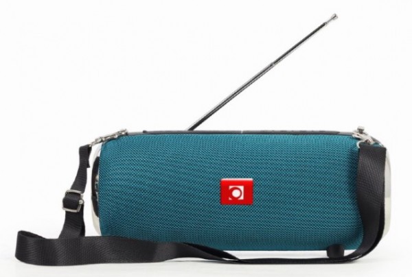 SPK-BT-17-G Gembird Portable Bluetooth speaker +handsfree 2x5W, FM, USB, SD, AUX + antena green