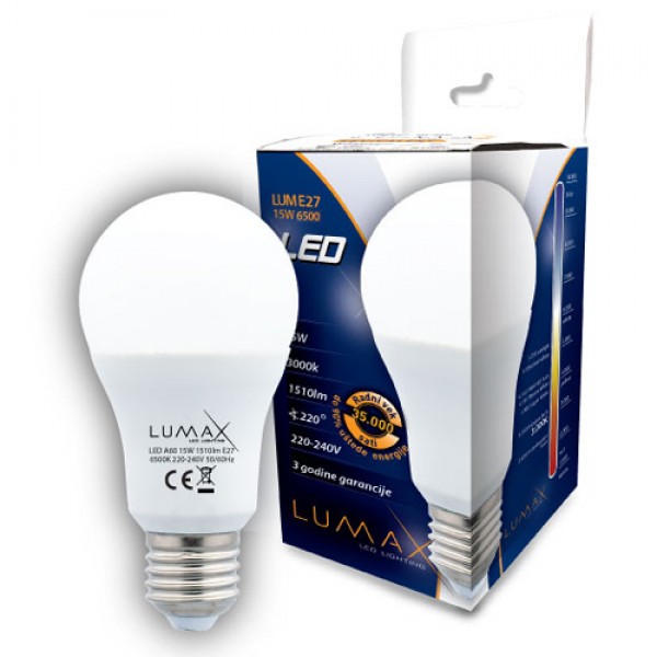 Led sijalica Lumax LUME27-15W 6500K dnevno svetlo