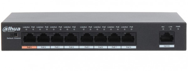 Dahua Switch PFS3009-8ET1GT-96 LAN 9-Port 10/100/1000M Gigabit POE Switch