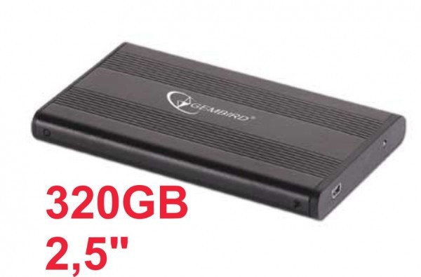 HDD 2.5 + USB 2.0 SATA eksterno kuciste * 320GB WD3200BUCT WD / EE2-U2S-5 (1299)