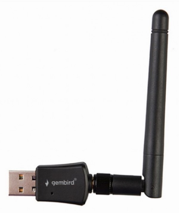 WNP-UA300P-02 Gembird High power USB wireless adapter 300N, detachable antena, RF pwr 