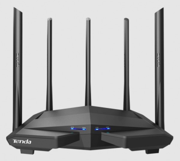 Tenda AC11 AC1200 wireless dual band ruter 2.4+5GHz, 1W/3L, Gbit, 1Ghz cpu 128mb, 5x6dBi 12V/1A