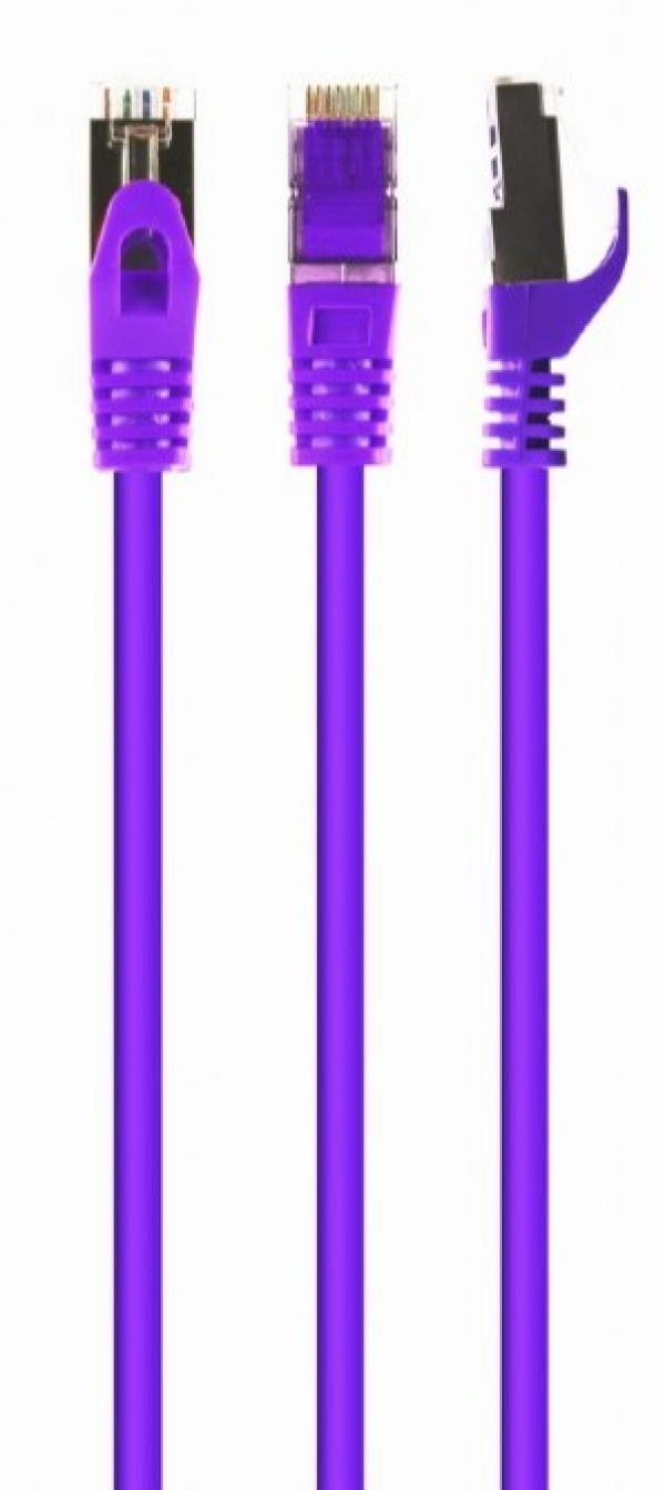 PP6-0.25M/V Gembird Mrezni kabl, CAT6 FTP Patch cord 0.25m purple