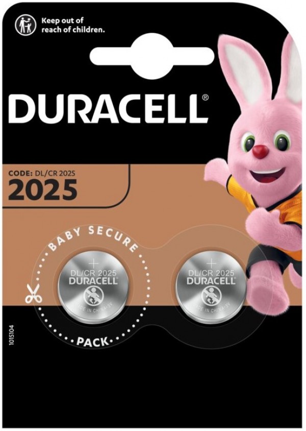 Duracell 2025 LITHIUM 3V PAK2 CK baterije dugme