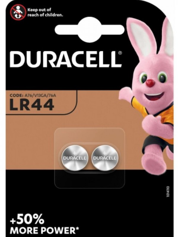 Duracell LR44 1.5 V, PAK2 CK, ALKALNE baterije
