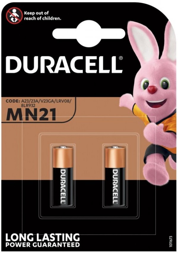 Duracell MN21 12V PAK2 CK, 10x29mm, ALKALNE baterije (8LR932, 23A, A23)