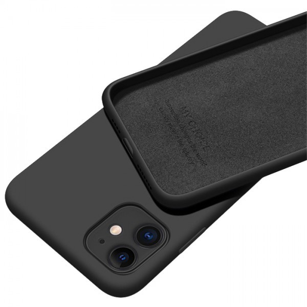 MCTK5-XIAOMI Redmi Note 9 * Futrola Soft Silicone Black (79)