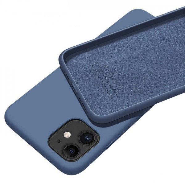 MCTK5-IPHONE 13 Pro Max * Futrola Soft Silicone Dark Blue (179)