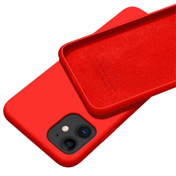 MCTK5-XIAOMI Redmi Note 9 * Futrola Soft Silicone Red (79)