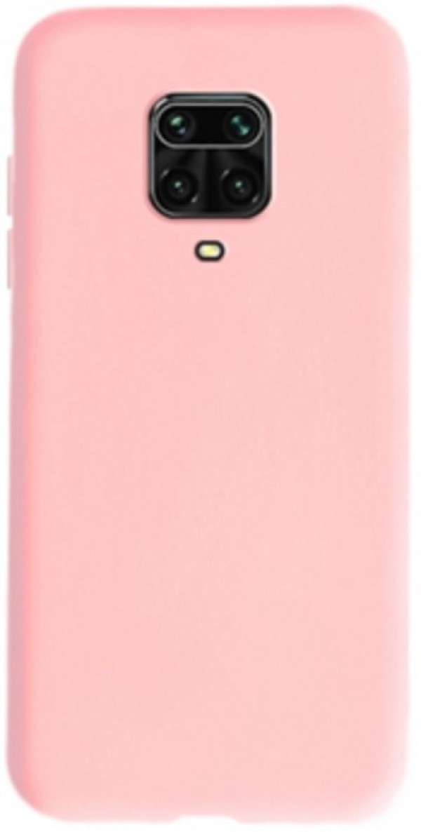 MCTK4-XIAOMI Redmi Note 9 Pro * Futrola UTC Ultra Tanki Color silicone Rose (59)