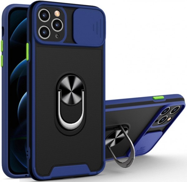 MCTR8-IPHONE 11 * Futrola Magnetic Defender Silicone Blue (239)