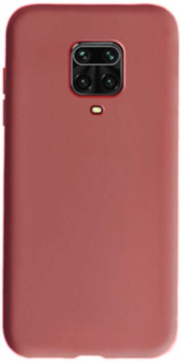 MCTK4-XIAOMI Redmi Note 10 5g * Futrola UTC Ultra Tanki Color silicone Red (59)